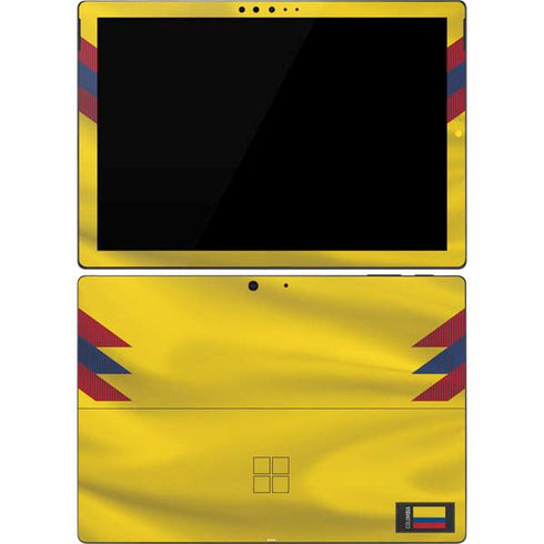 Colombia Soccer Flag Surface Pro 7 Skin